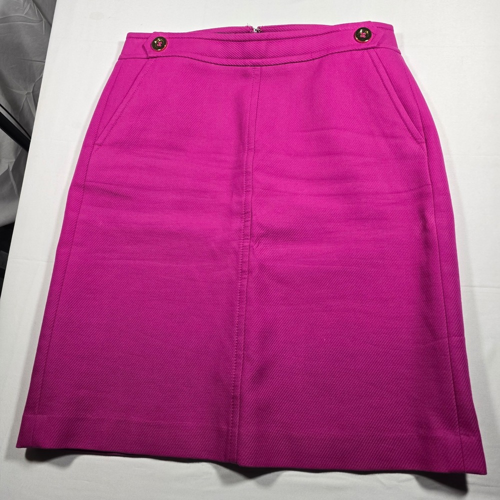Talbots Pink Pencil Skirt Career Office Preppy Women's